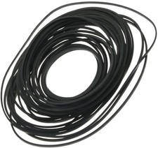 50PCS Cassette Player Recorder Square Rubber Drive Belt Replacement Repair Kit