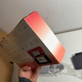 Nintendo 3DS CTR-001 Flame Red Handheld Video Gaming Console with Accessories