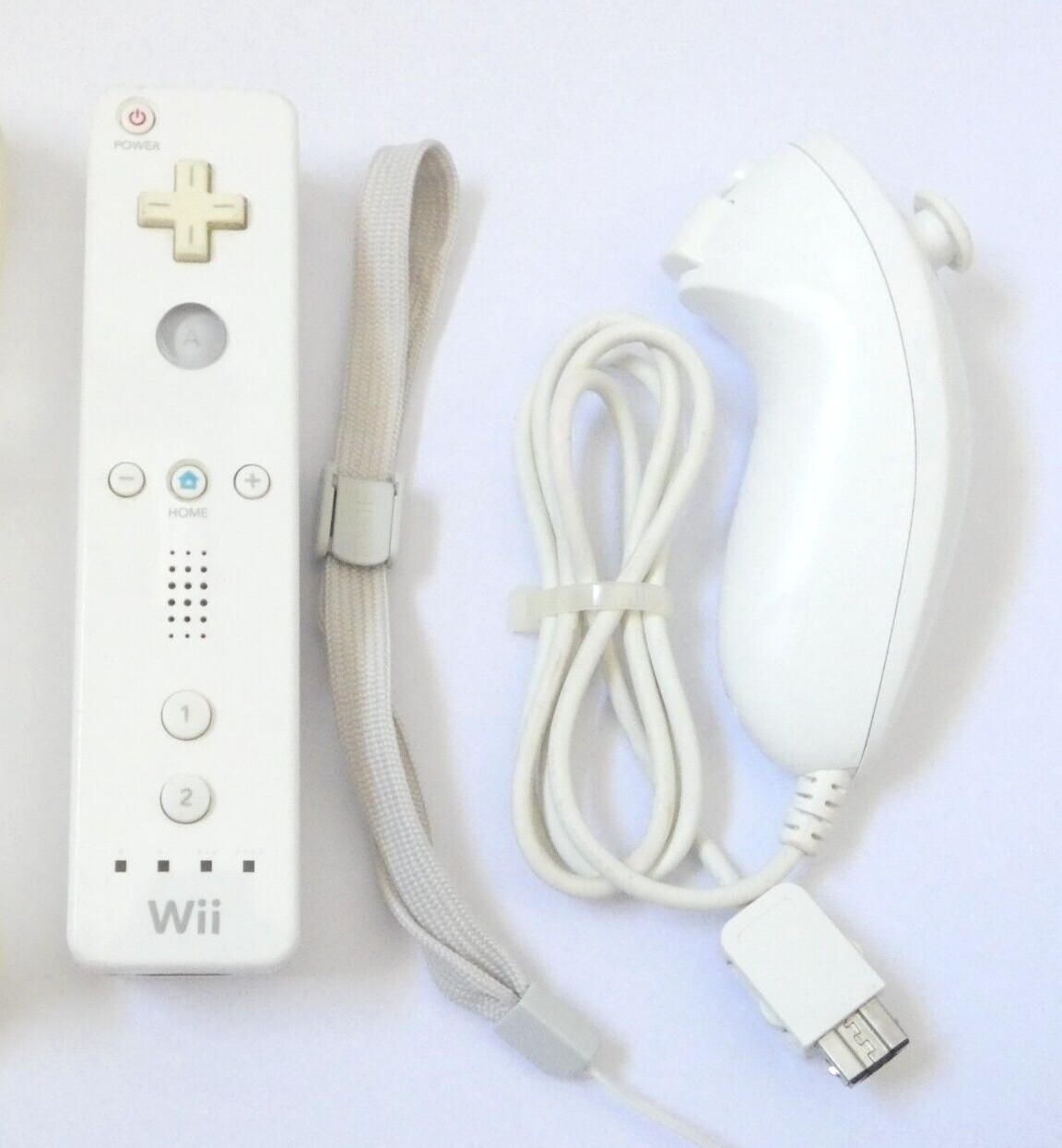 MANETTE NINTENDO WIIMOTE JEU CONSOLE WII AVEC NUNCHUK ET DRAGONE OFFICIEL TESTE