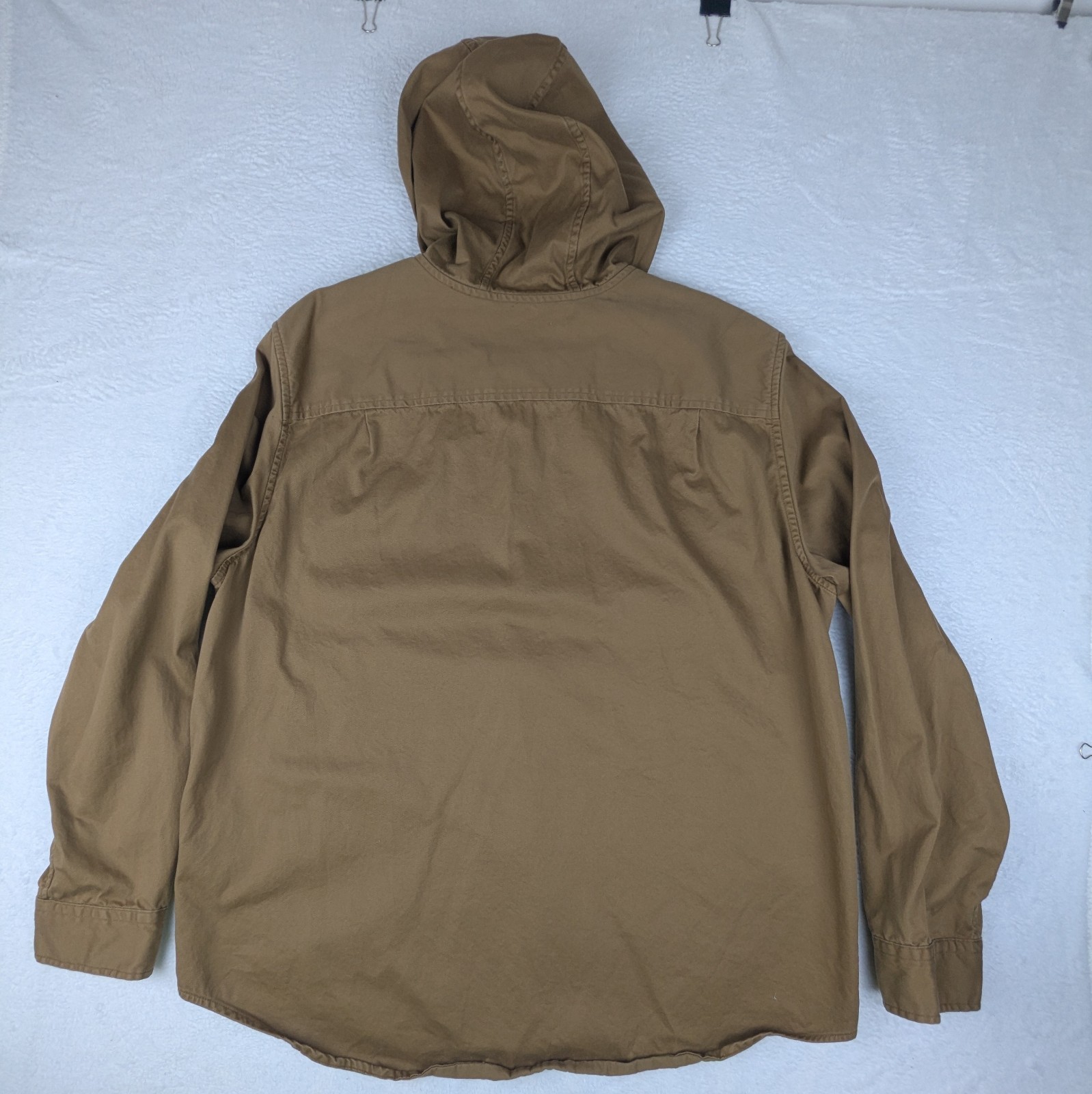 American Eagle Shacket With Drawstring Hood XXL C… - image 15