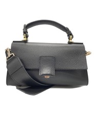 Borsa a tracolla LORISTELLA in pelle nera donna usata autentica