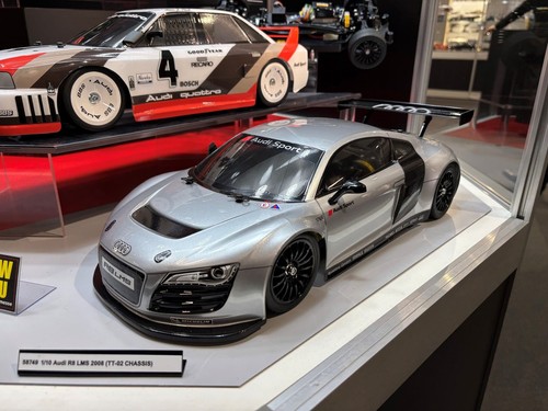 Tamiya Audi R8 LMS 2008 Bausatz TT-02 1:10 RC Auto 4WD Chassis Elektromotor - Bild 3 von 12