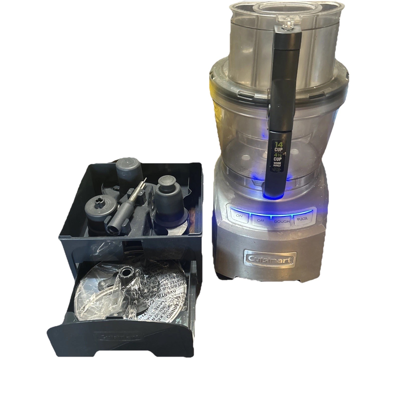 Cuisinart Elite 2.0 Food Processor 14-Cup Capacity (FP-14DCN)  With Accessories