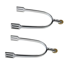 Speroni per cavalli da 2 pezzi, accessori per equitazione, speroni da cowboy