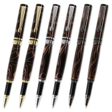 Classic Roller Ball Pen Kit Variety, 6 Pack, Legacy Woodturning