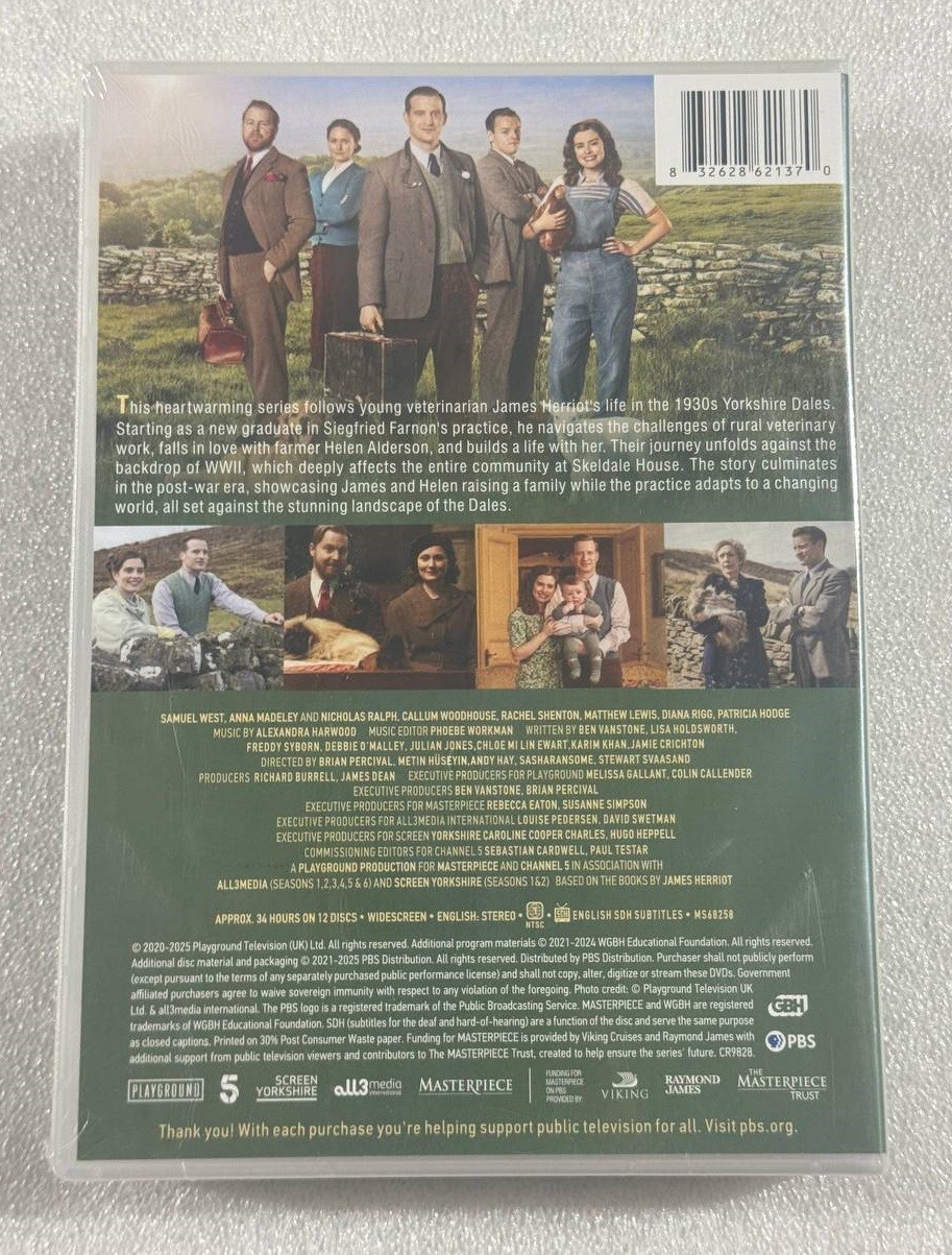 All Creatures Great and Small - The Complete Series, Season 1-6 (DVD, 12-Disc)