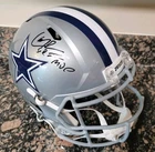 LARRY BROWN Signed Cowboys Riddell F/S SPEED REPLICA Helmet w/SB XXX MVP -Swartz