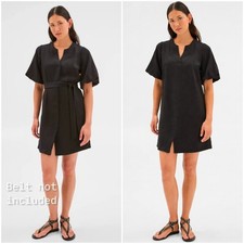 Preview Target Size 12 Puff Sleeve Mini Shirt Dress BNWT RRP $55. (Belt not Inc)