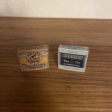 Vintage Miniature Kiddicraft Toy Shop Packs of Capstan and Players Cigarettes