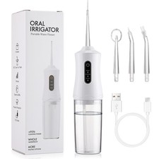 3 Modes Cordless Rechargeable Water Dental Flosser Oral Irrigator Teeth Cleaner