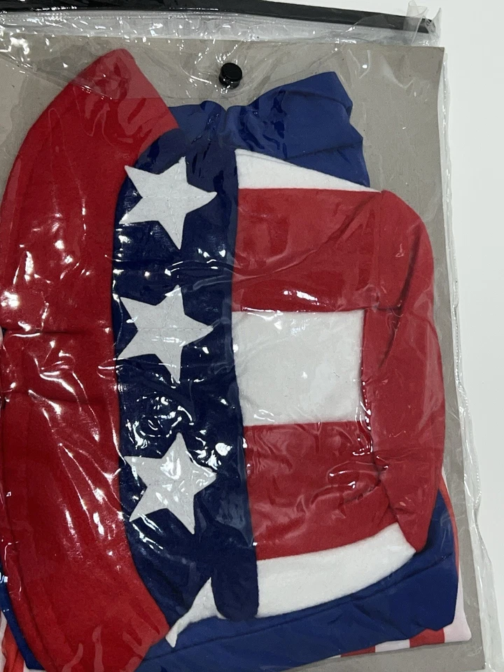 Disfraz patriótico para niño "Tío Sam" por Forum talla grande 10-12 Halloween Juegos con disfraces Foto 3 de 3