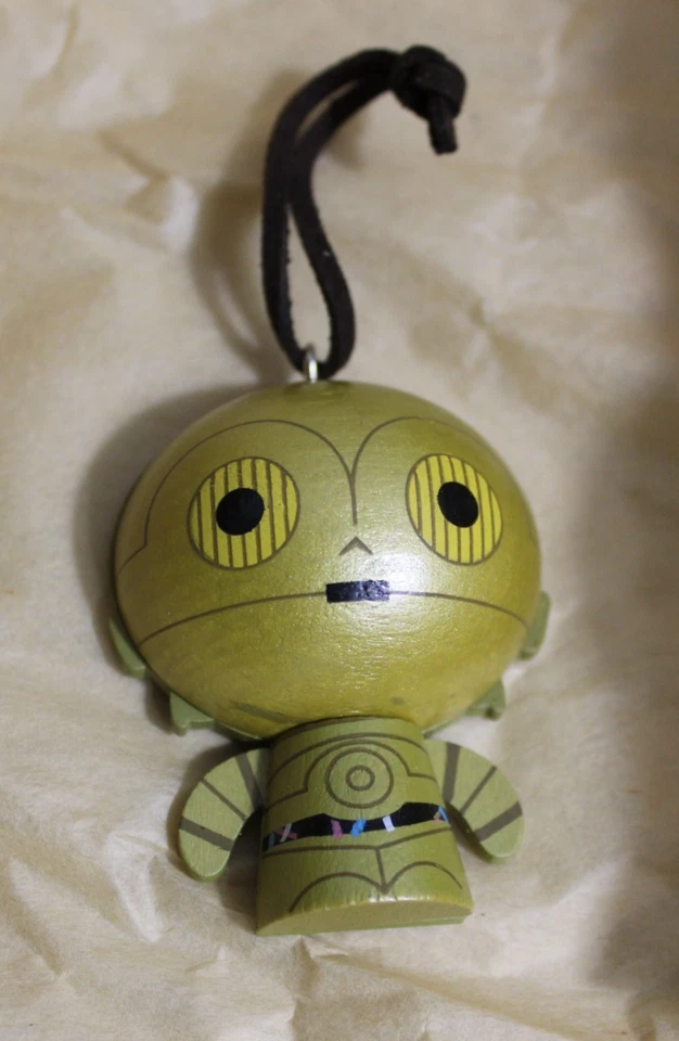 Hallmark 2018 星球大战 C-3PO 木质装饰品,全新 — 第 2/3 张图片