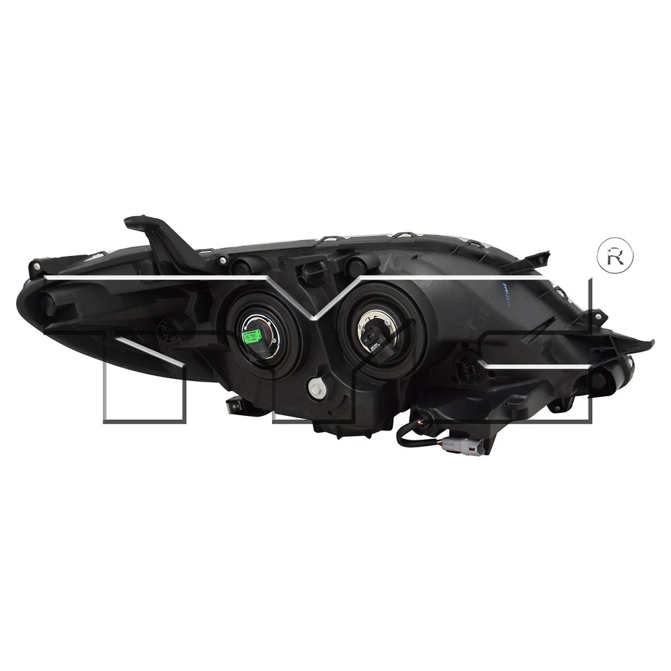 Faro halógeno para Toyota Sienna XLE LTD 15-20 con LED DRL conductor izquierdo CAPA Foto 2 de 4