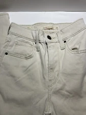 Levis 721 High Rise Skinny Size 24  Color Light Brown B3