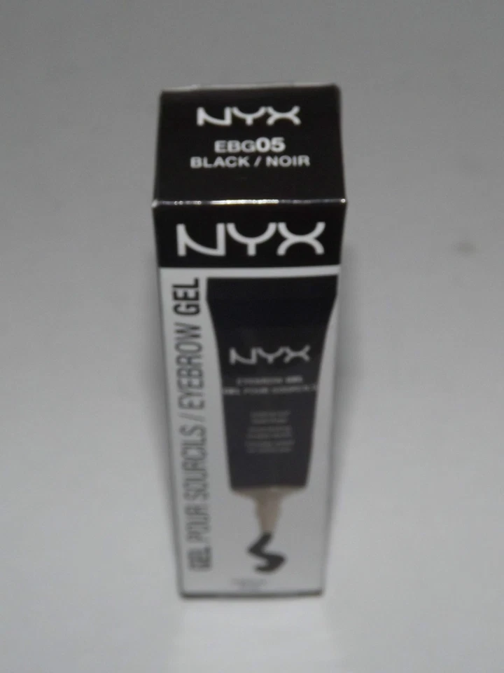 4 Boxes NYX Eyebrow Gel EBG05 EBG 05 Black / Noir 0.34 Fl Oz New (K) - Image 2 of 2