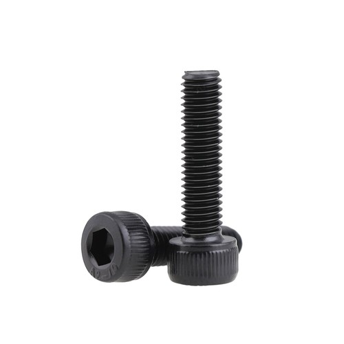 Cap Screws Black Steel Hex Socket Head Bolts Metric M1 M2 M3 M4 M5 M6 M8 - Picture 8 of 12