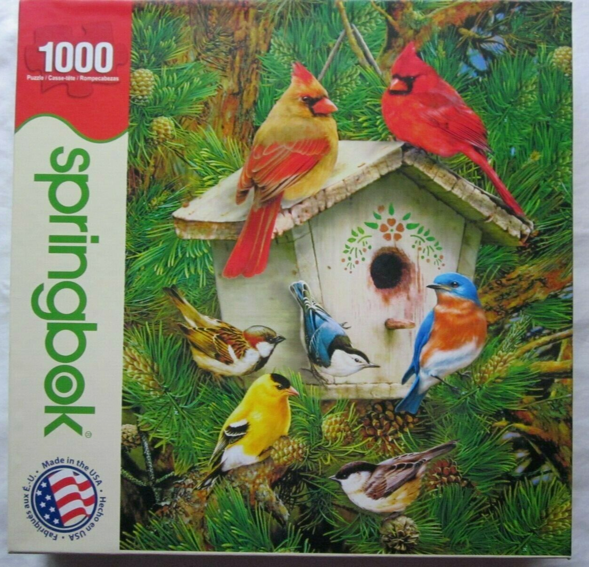 Springbokパズル – Songbirds – 1000ピース Amazon.com: Springbok's 1000 Piece Jigsaw Puzzle Songbirds - Made