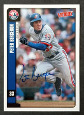 2001 Upper Deck ( VICTORY ) SIGNED: Peter Bergeron, EXPOS #397