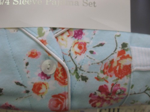 NWT Karen Neuburger 3/4 SLV COTTON BLEND SOFT KNIT PAJAMA SET CHOOSE SIZE CLR - Picture 32 of 39