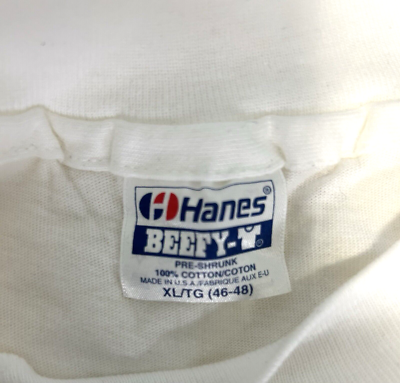 トップス santa cruz 80s HANES VTG Santa Cruz T-Shirt Adult Extra Large White Surf Y2K 90's Hanes