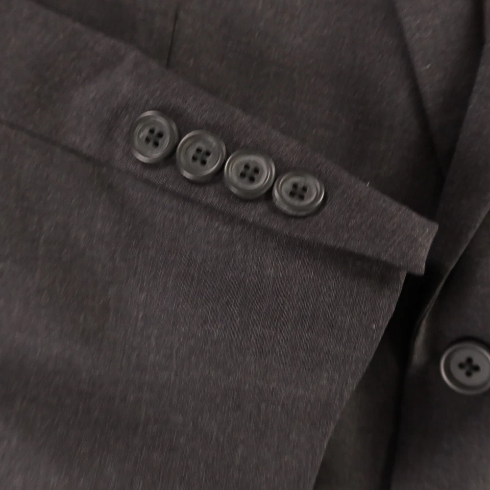 Chaqueta Nautica L Gris Lana Worsted Sarga Blazer Abrigo Deportivo Rendimiento 44R Foto 4 de 4