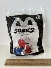 McDonald's Happy Meal Toy 2021, Sonic The Hedgehog 2 Toy 3 New