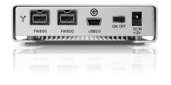 Hitachi G-Drive Mini 320GB 7200rpm USB 2.0 FW800/400 Portable External HD Silver - Image 2 of 3