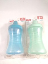 Sippy Cup 2 Pack NUK Hard Spout Cup Blue And Green