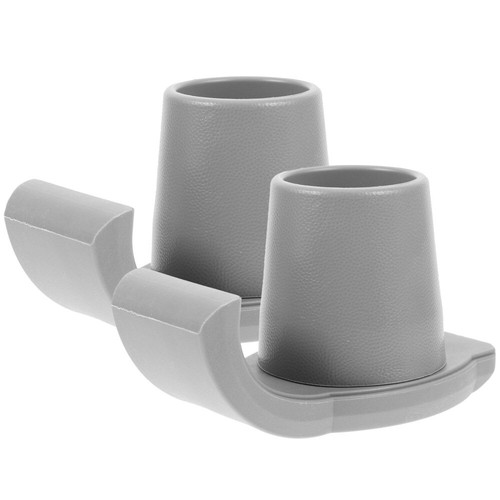 2 Pcs Spazierstock Mit Sitz Rutsch Feste Schlitten Füße Gummifuß Für Gehstock - Bild 7 von 19