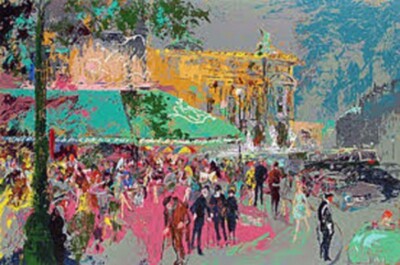 LeRoy Neiman ''Cafe de la Paix'' 1980 #1332C40X00DIVA