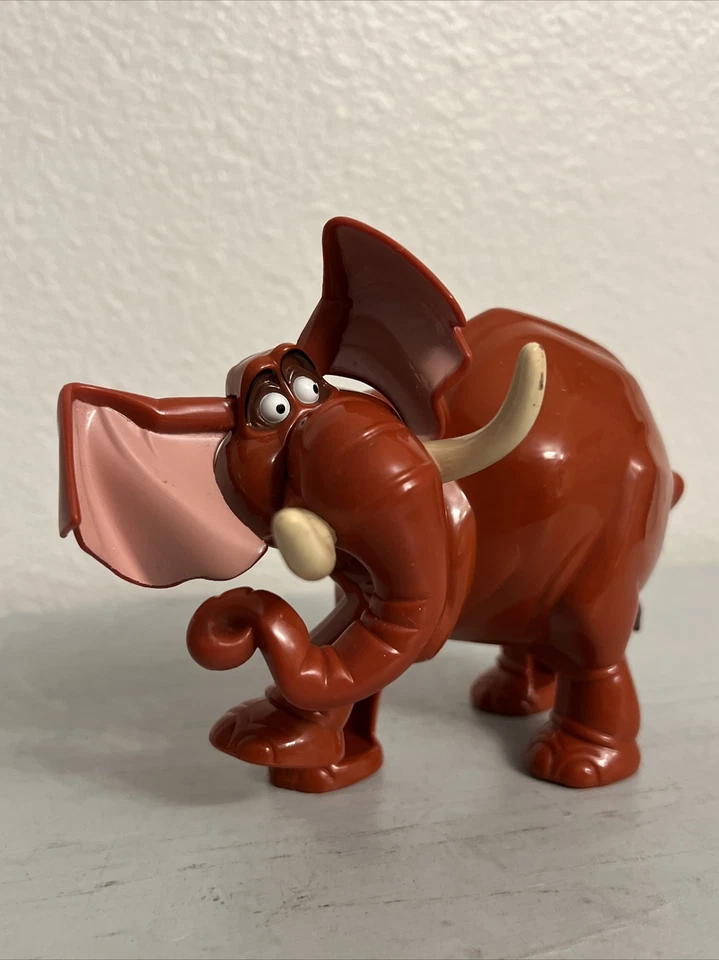"FIGURA DE ACCIÓN ELEFANTE TARZÁN TANTOR 4,5"" JUGUETE DISNEY DE PLÁSTICO (USADO)" Foto 2 de 4