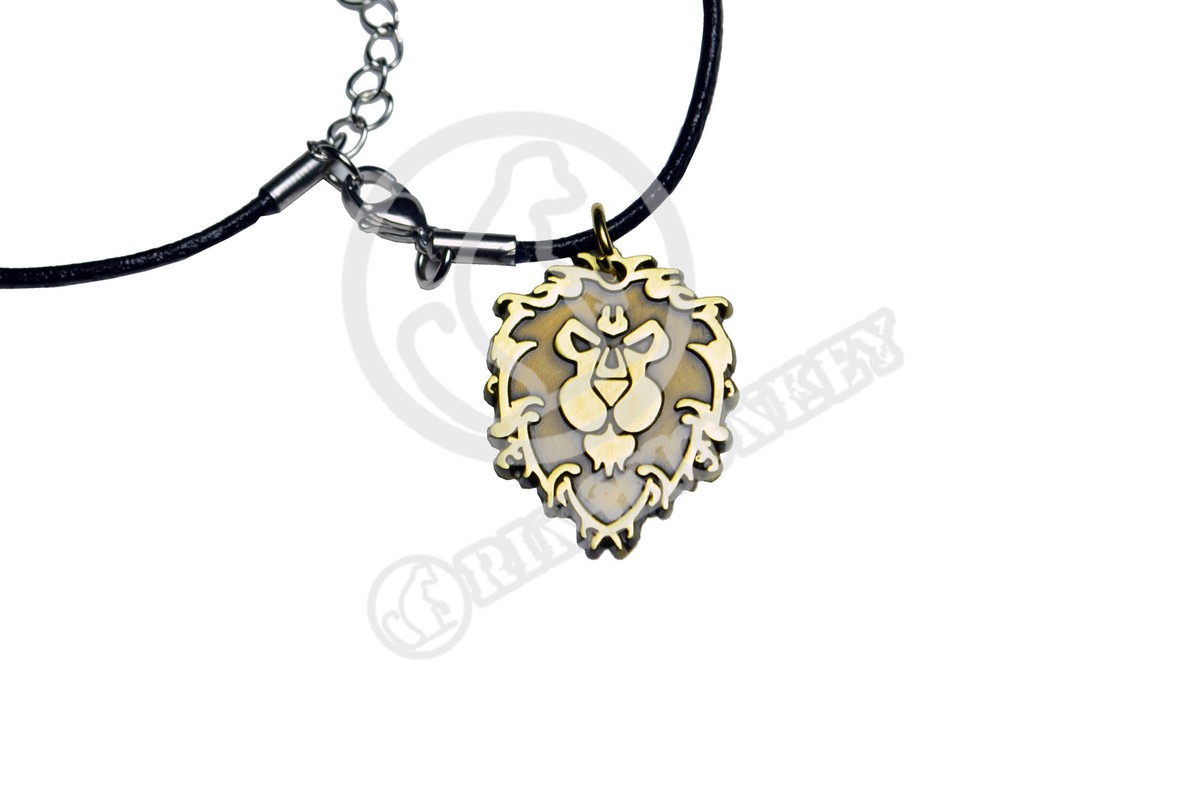 2014 Blizzcon EXCLUSIVE Blizzard Alliance Pendant Necklace