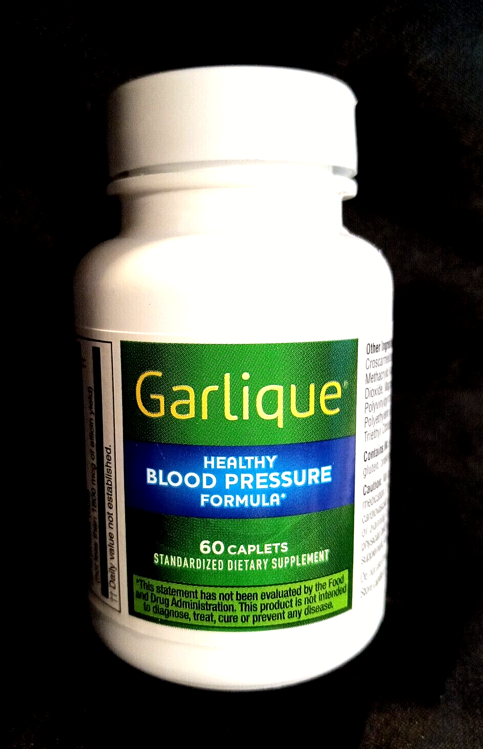GARLIQUE HEALTHY BLOOD PRESSURE FORMULA..GARLIC,VIT C,MAG,VITB12 ,VIT B660CAPS eBay