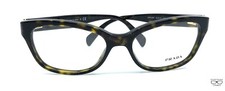 Prada PR20P 2AU-1O1 DARK HAVANA Eyeglasses New Authentic 54