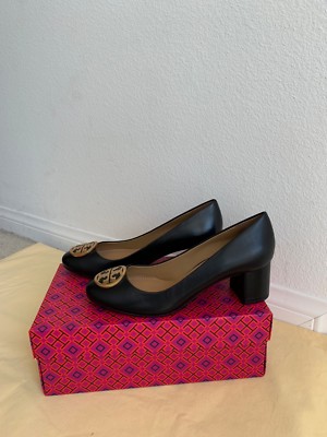 NIB TORY BURCH Black Benton 50mm Nappa Leather Pump ** CHOOSE YOUR
