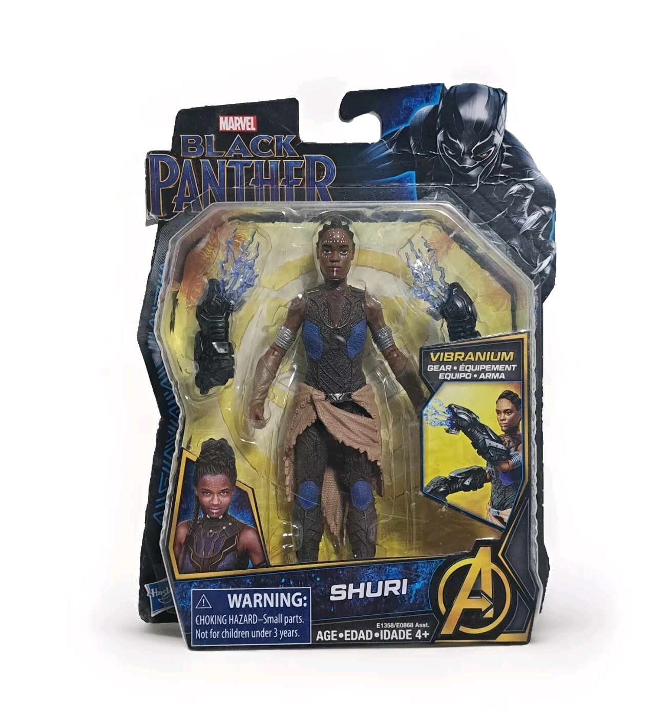 Black Panther - SHURI - Black Panther Marvel 6 Inch Action Figure Sealed