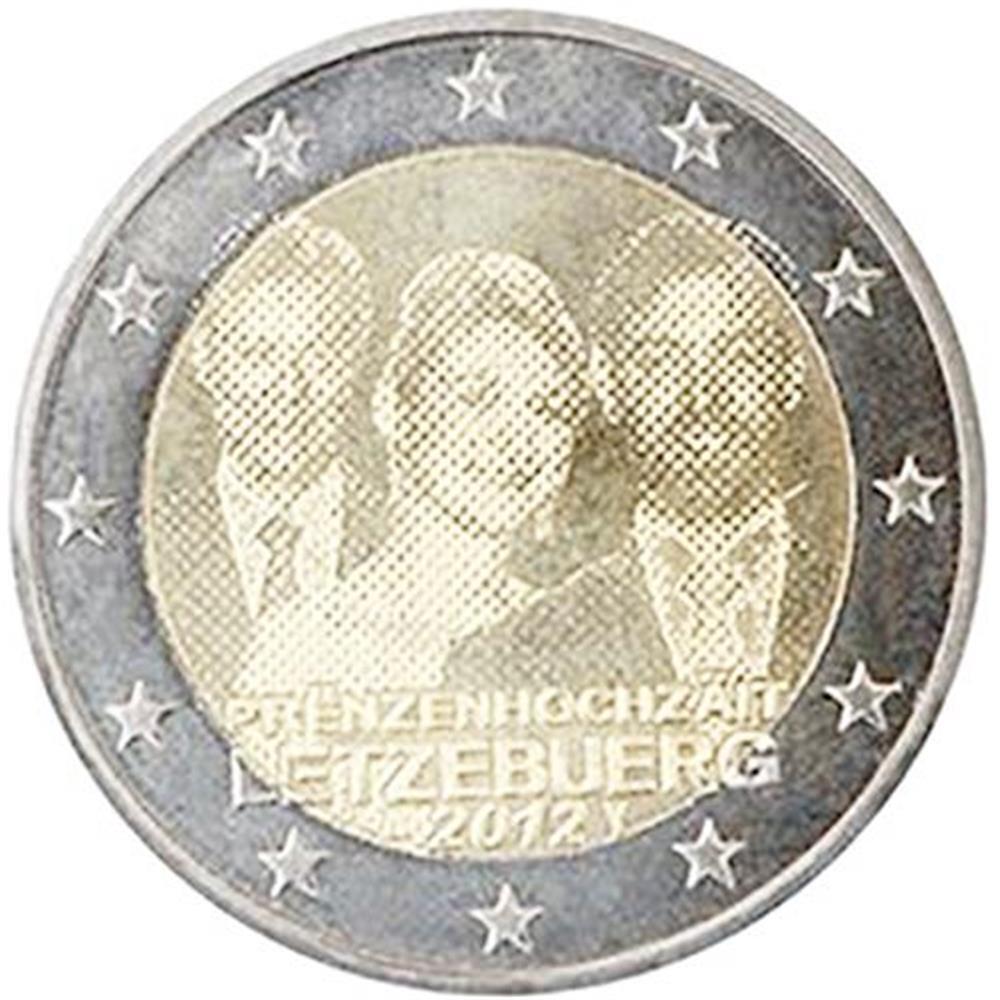 2 euros Luxembourg 2012 Mariage