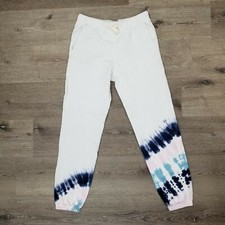 Electric And Rose Size S Vendimia Jogger Sweatpants Tie Dye Pink Blue Wash
