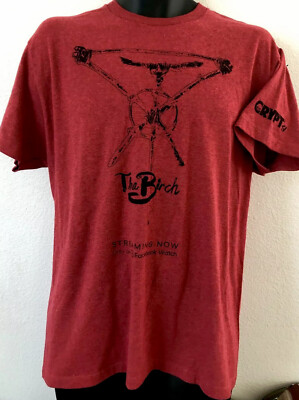Original The  Birch Monster Deep In Woods CRYPT  TV Men s RARE Men s T-shirt L
