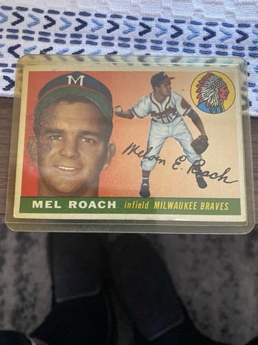 1955 Topps - #117 Mel Roach