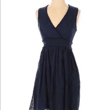 Altr’D State small navy blue cocktail lace dress