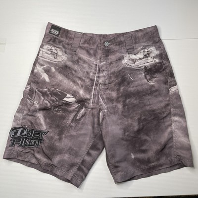Jetpilot Board Shorts Grey Chris Oshea 