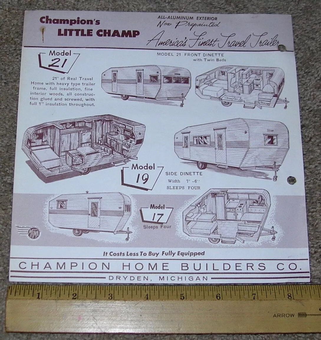 Home, Champion Trailers