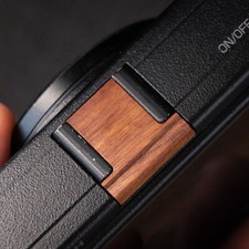 Hot shoe cover Protects hot shoe Handmade in solid wood for Ricoh GR3