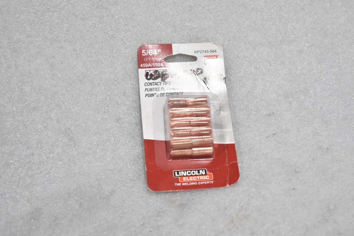 LINCOLN ELECTRIC KP2745-564 CONTACT TIPS 5/64
