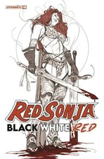 RED SONJA BLACK WHITE RED #8 - Sway Variant - NM - Dynamite