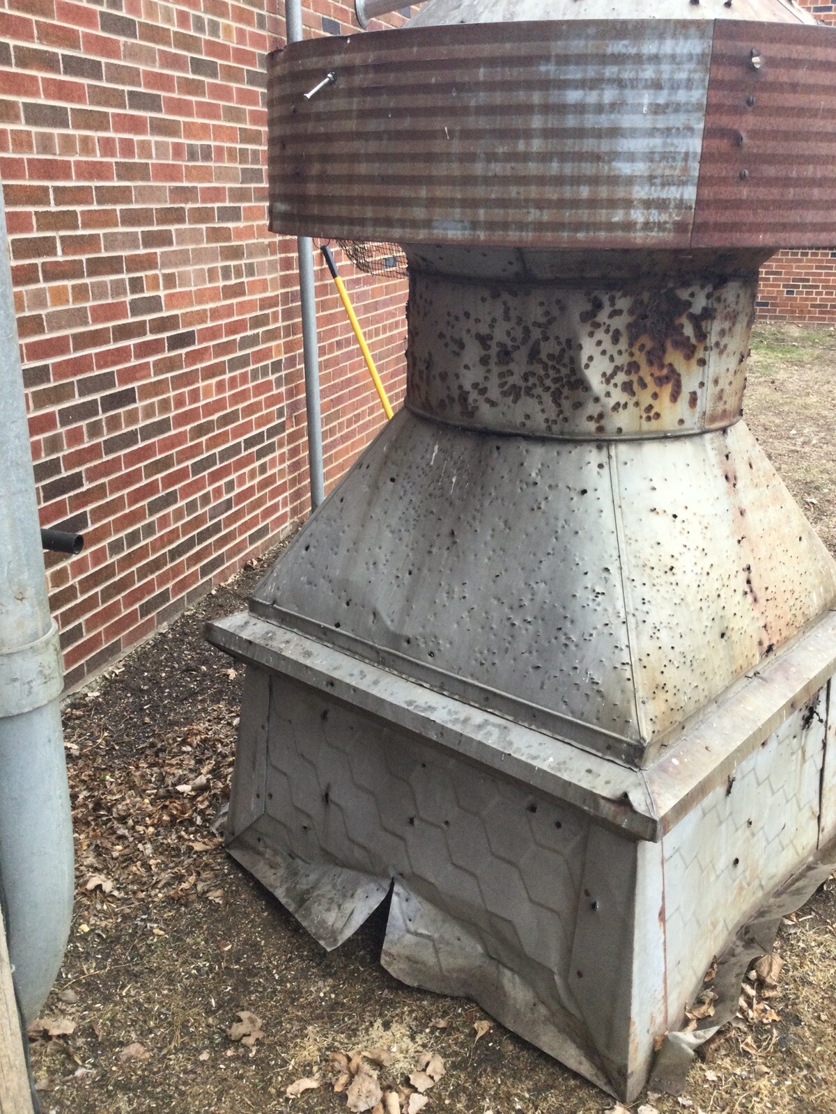 Large Sturdy Vintage barn cupola No Weathervane Over 7’ Tall Southwest