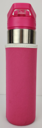 Infusion Pro Ausgießer Infuser Wasserflasche Pink Neoprenhülle 24 oz BPA frei - Bild 13 von 17