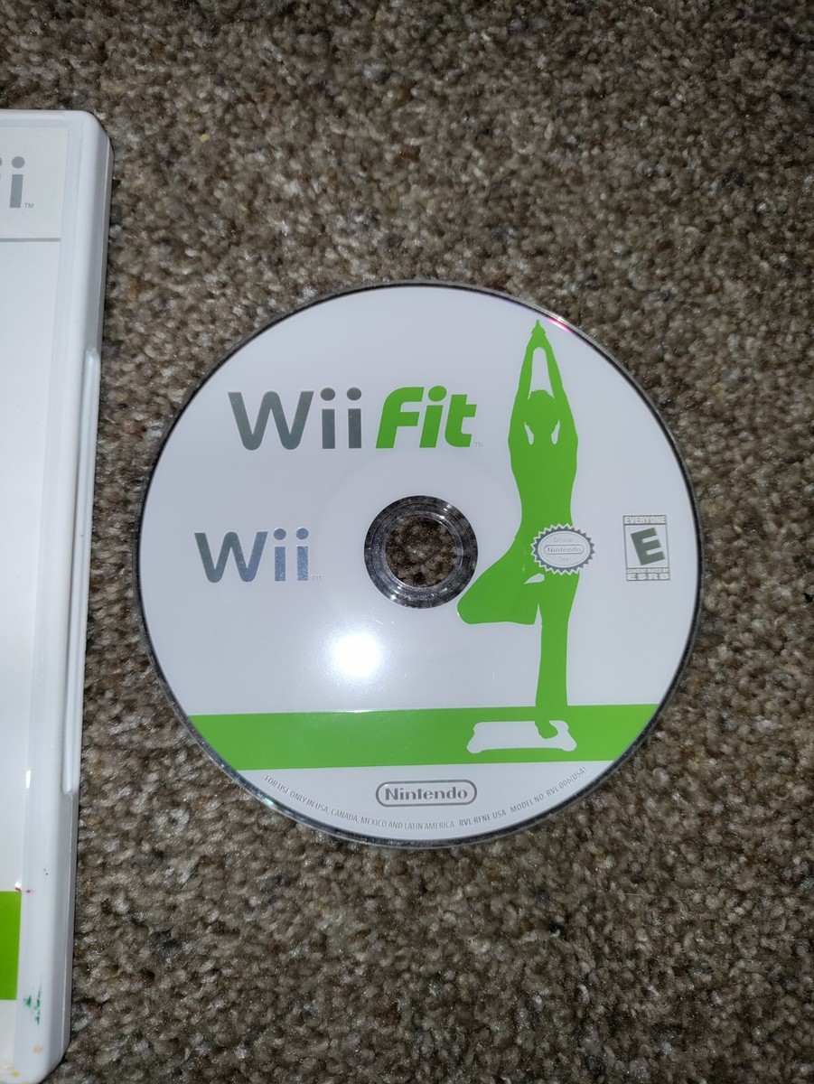 Wii Fit Video Game Nintendo Wii No Manual Tested Works 45496901073