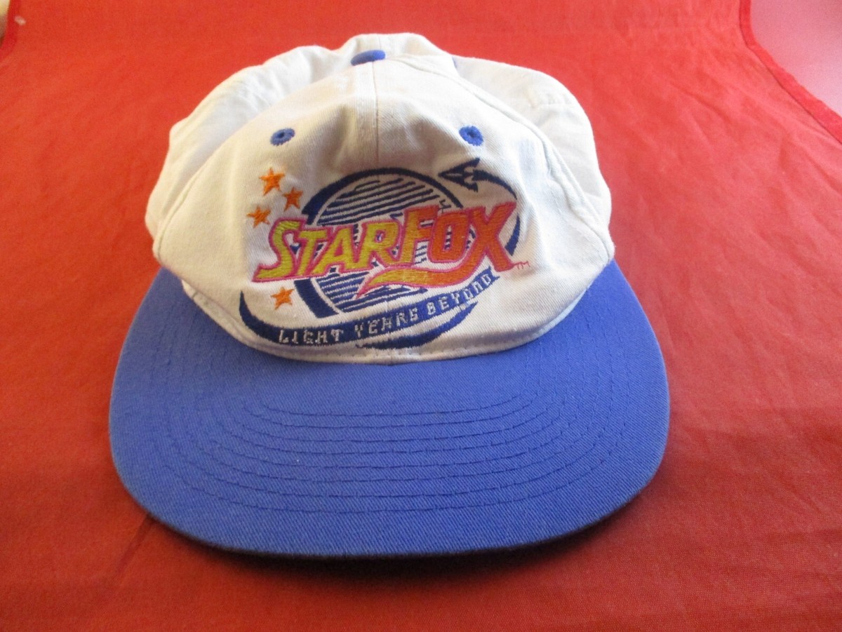 Star Fox Super Nintendo SNES Promotional Hat White Cap Snapback